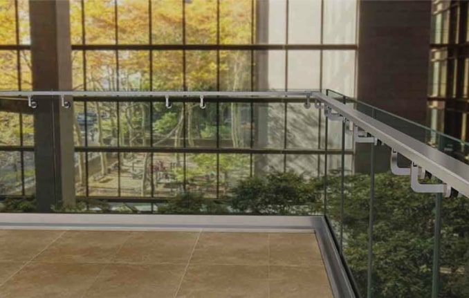 Garde-corps terrasse RAIL CLASSIC U.N50